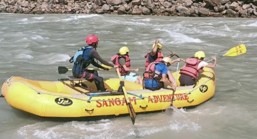Sangam Adventure-Rafting in Rishikesh