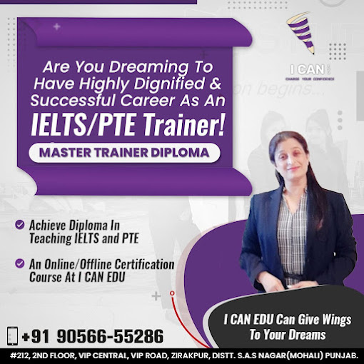 I CAN EDU IELTS COACHING INSTITUTE - IELTS Coaching Center in Zirakpur