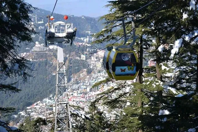 Jakhu Ropeway Shimla-Mountain cable car in Shimla