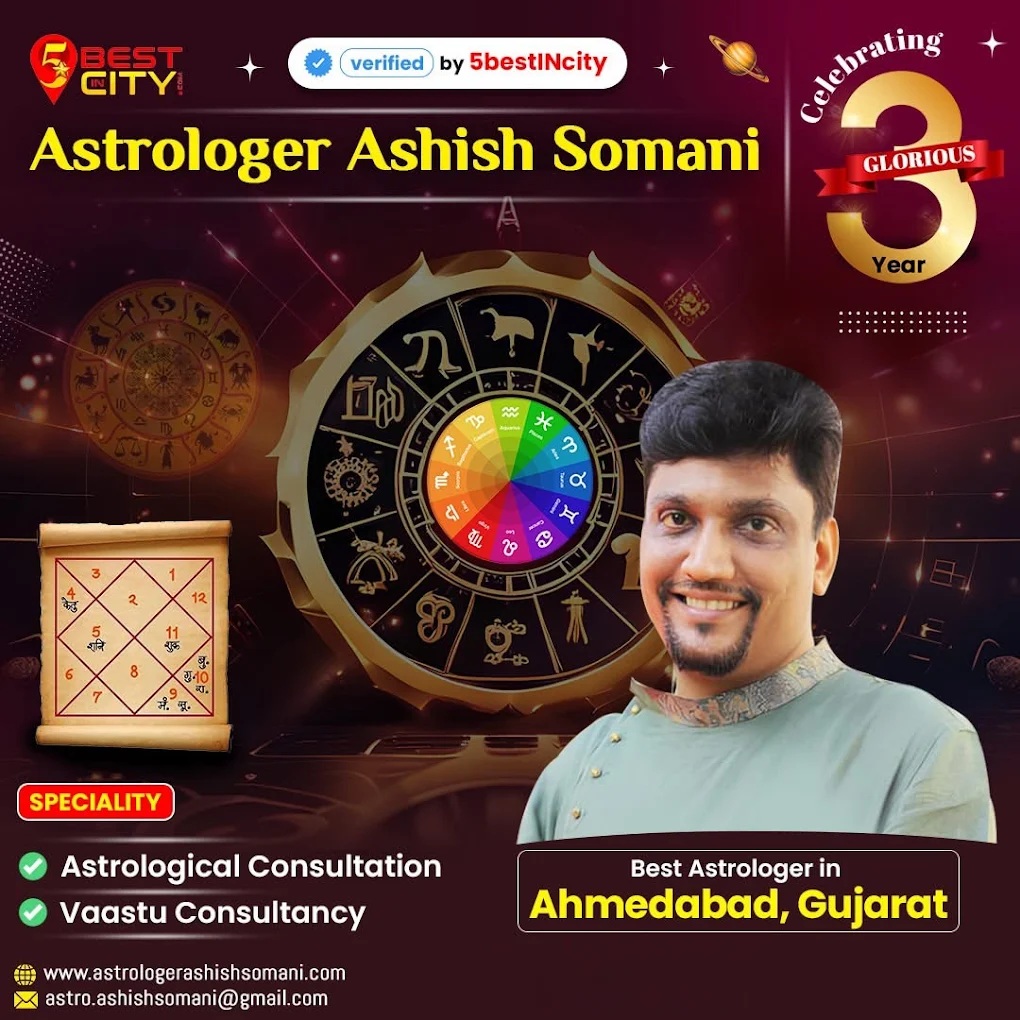 Ashish Somani - Astrologer in Ahmedabad