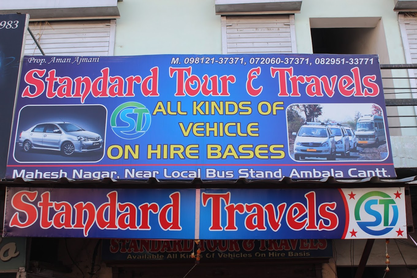 Standard Tour &amp; Travels-Travel Agencies in Ambala