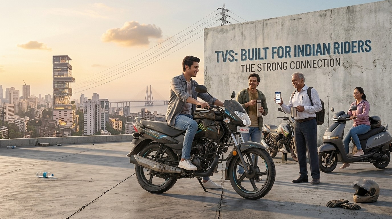TVS Marketing Strategy: How TVS Built a Strong Connection With Indian Riders