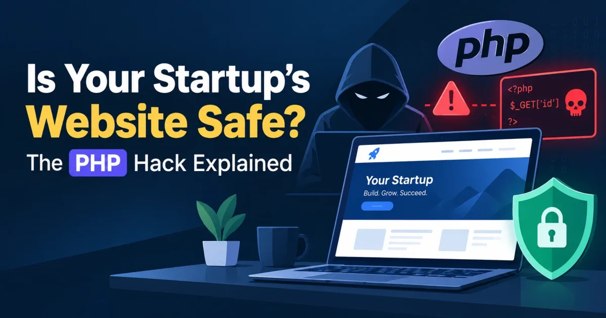 Is Your Startup's Website Safe? The PHP Hack Explained