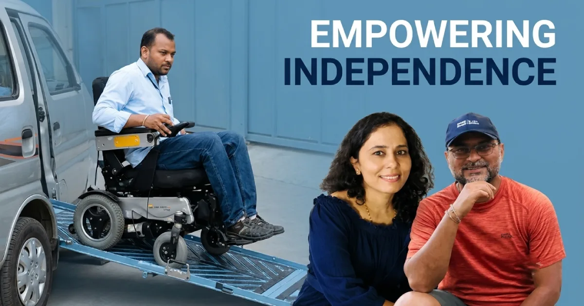 Rotating car seat designed to help people with disabilities and older adults enter and exit vehicles more easily