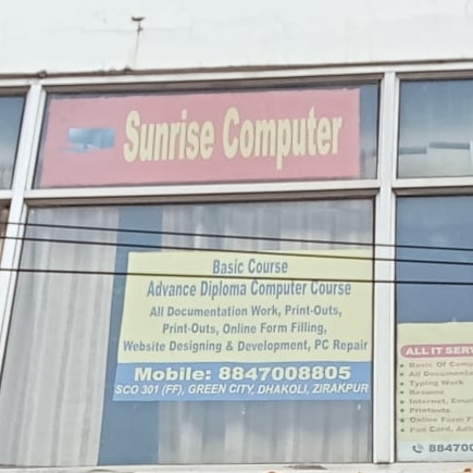 Sunrise computer-Computer Center in Zirakpur logo