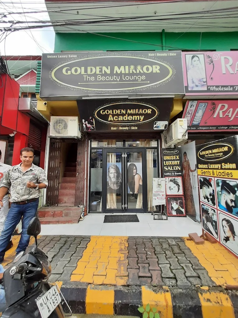 Golden Mirror Unisex Salon - Beauty Parlour in Haldwani logo