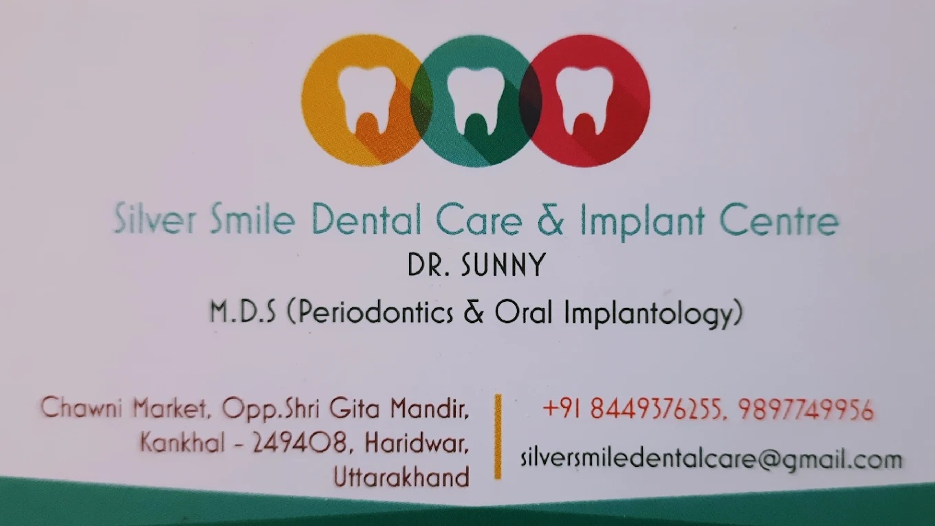 Silver Smile Dental care & Implant Center - Dentist in Haridwar logo