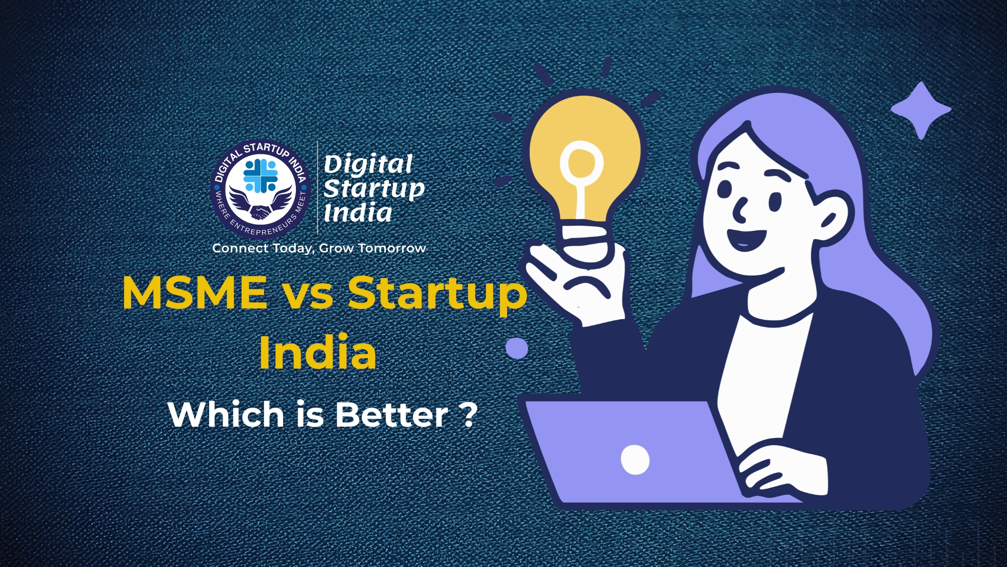 Differences MSME vs Startup in India