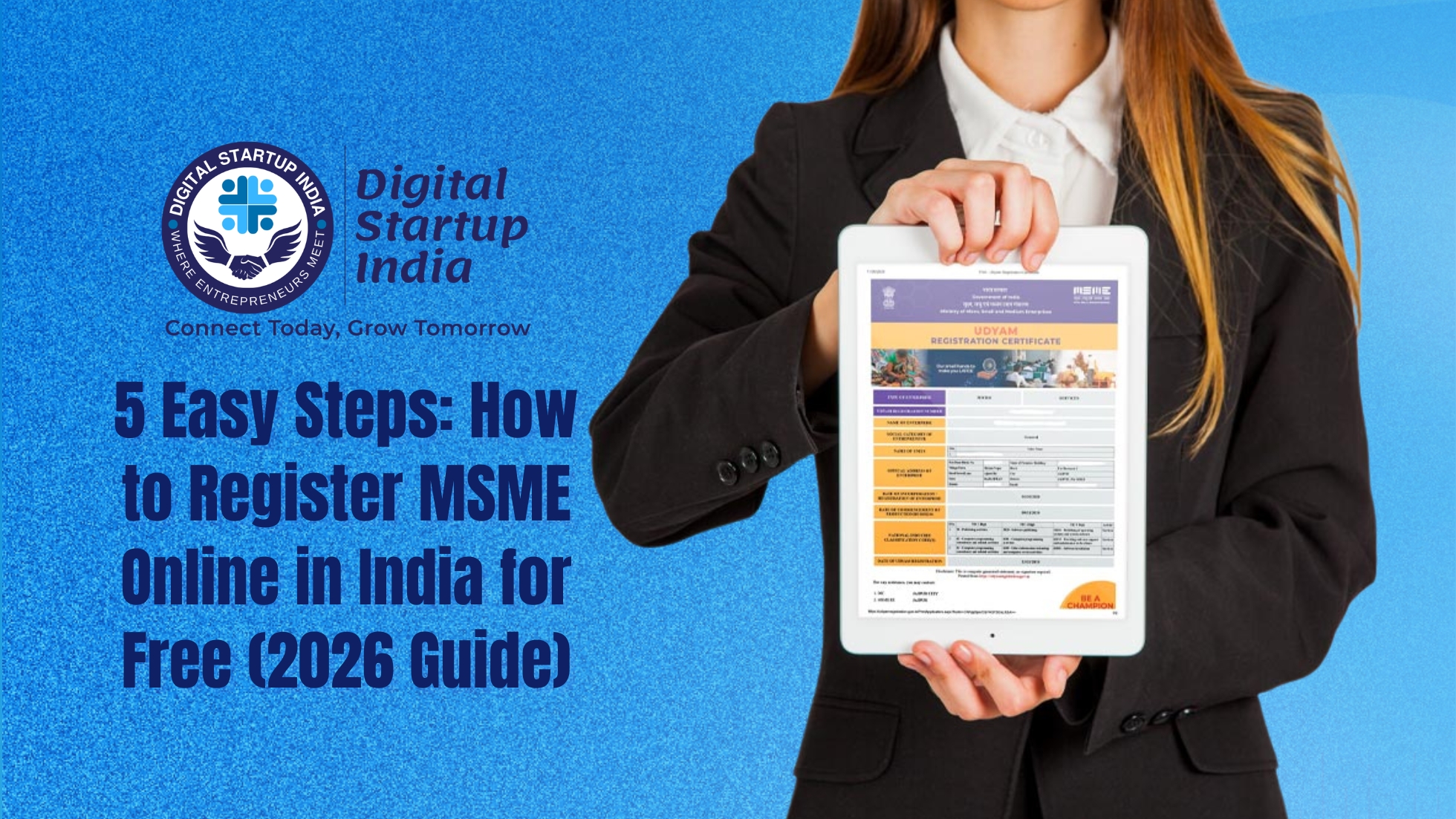 5 Easy Steps: How to Register MSME Online in India for Free (2026 Guide)